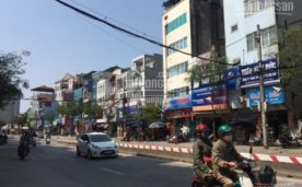BÁN NHÀ MẶT PHỐ LẠC LONG QUÂN , 7 TẦNG, DT 76M2, GIÁ 21 TỶ.